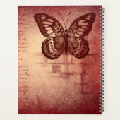 ヴィンテージ プランナー手帳 (裏面)