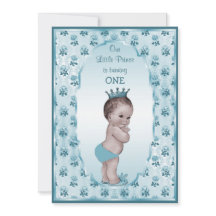 ヴィンテージ プリンスボーイ & ブルーローズ 初誕生日