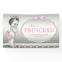 ヴィンテージ プリンセス ガール ベビーシャワー