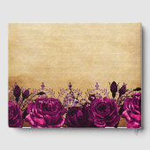 ヴィンテージ プリンセス ピンク バタフライ キンセアニエラ ゲストブック (裏面)