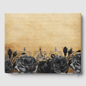 ヴィンテージ プリンセス ブラック バタフライ キンセアニエラ ゲストブック (裏面)