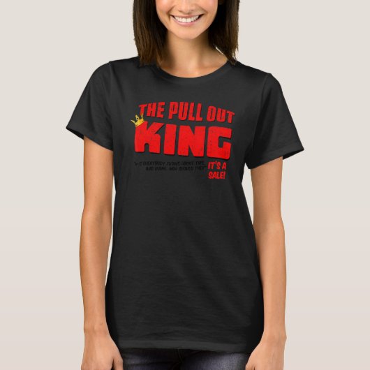 ヴィンテージ プルアウトキング Tシャツ (正面)