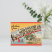 ヴィンテージ プロビデンス RI ポストカード (スタンド正面)