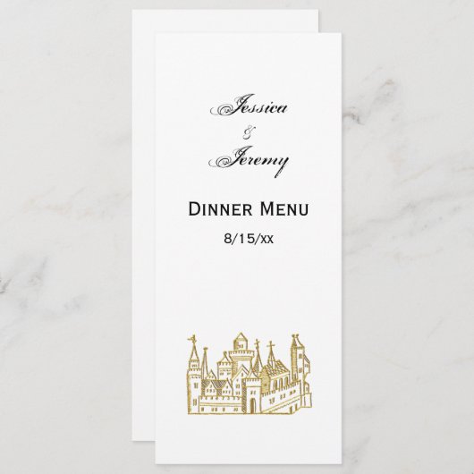 ヴィンテージ ヘラルド キャッスル #2 クレスト 偽金 招待状 (正面/裏面)