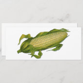 ヴィンテージ、ヘルシーな野菜、コブのトウモロコシ (正面/裏面)