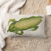 ヴィンテージ、ヘルシーな野菜、コブのトウモロコシ ランバークッション (ブランケット)
