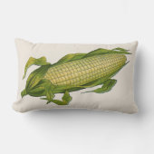 ヴィンテージ、ヘルシーな野菜、コブのトウモロコシ ランバークッション (正面)