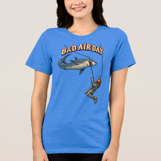 ヴィンテージ・ヘルメットダイバーとホホジロザメ URM トライブレンドTシャツ