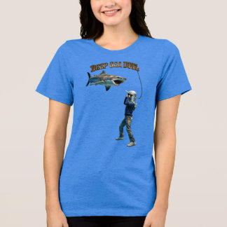 ヴィンテージ ヘルメット ダイバー タイガーシャークとの戦い URM トライブレンドTシャツ