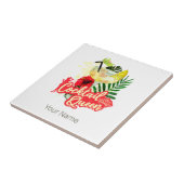 ヴィンテージ・ヘン・バチェロレッテ・パーティー　コクテール・クイーン タイル (側面)