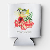 ヴィンテージ・ヘン・バチェロレッテ・パーティー　コクテール・クイーン 缶クーラー (正面)