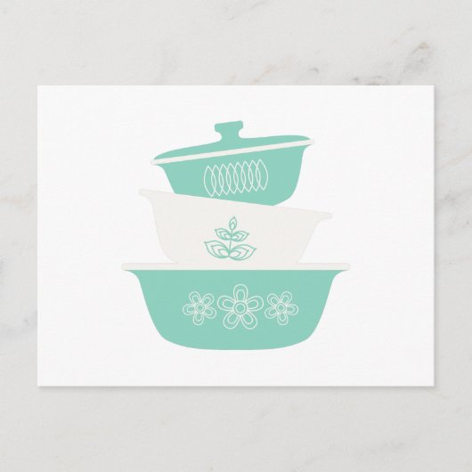 ヴィンテージ ベイクウェア ポストカード (正面)