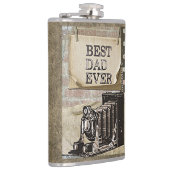 ヴィンテージ ベスト ダッド エバー カメラ 父の日 アンティーク フラスク (右)