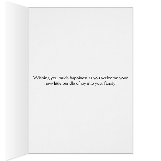 ヴィンテージ-ベビーのためのギフト、 (内側 (右))