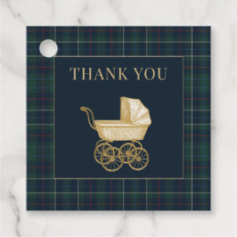 ヴィンテージ ベビーカー クラシック ベビーシャワー フェイバータグ