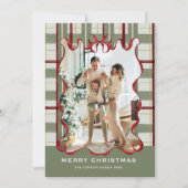 ヴィンテージ ベルベット クリスマス レッド ボウ コケッタ 5 フォト (正面)