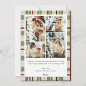 ヴィンテージ ベルベット クリスマス レッド ボウ コケッタ 5 フォト (裏面)