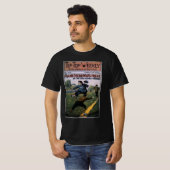 ヴィンテージ ベースボール Tip Top Weekly マガジン 表紙 Tシャツ (正面フル)