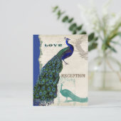 ヴィンテージ　ペコック5 - フォーマル　ウェディング　インビテーション 招待状 (スタンド正面)