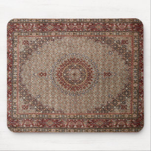 ヴィンテージ ペルシャ トルコ オリエンタル ラグ カーペット マウスパッド