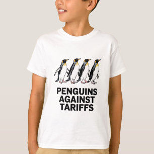 ヴィンテージ・ペンギンが関税に抗議 ビューティフル Tシャツ