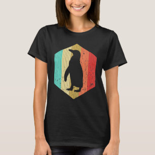 ヴィンテージ ペンギン 可愛い サバンナ 鳥 動物 Tシャツ