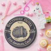 ヴィンテージ ペーパープレート (パーティー)