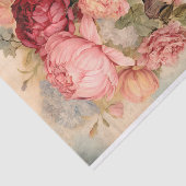 ヴィンテージ ホットエアバルーン フラワーズ ティッシュペーパー 薄葉紙 (詳細)