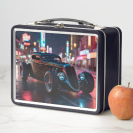 ヴィンテージ ホットロッド 1932 メタルランチボックス