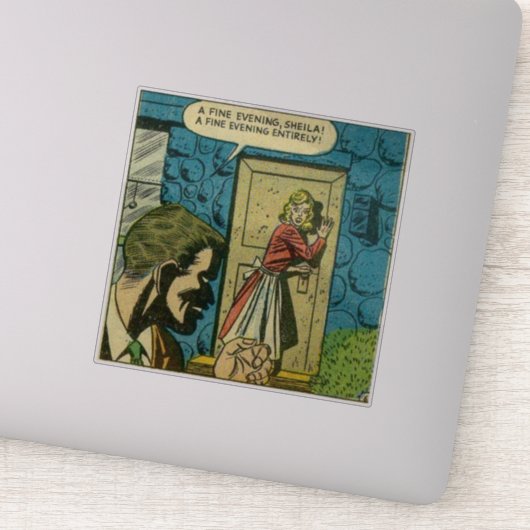 ヴィンテージ ホラー漫画 | ゴールデンエイジ シール (詳細)