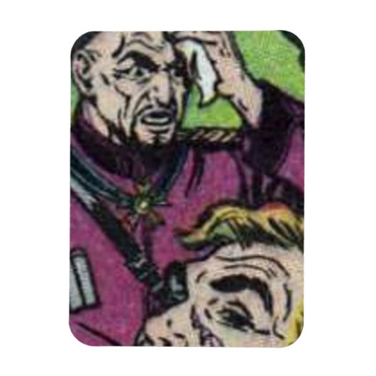 ヴィンテージ ホラー漫画 | 60年代 レトロ漫画 マグネット (縦)