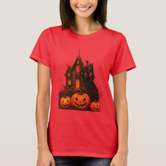 ヴィンテージ・ホーンテッドハウス・ハロウィンナイト Tシャツ
