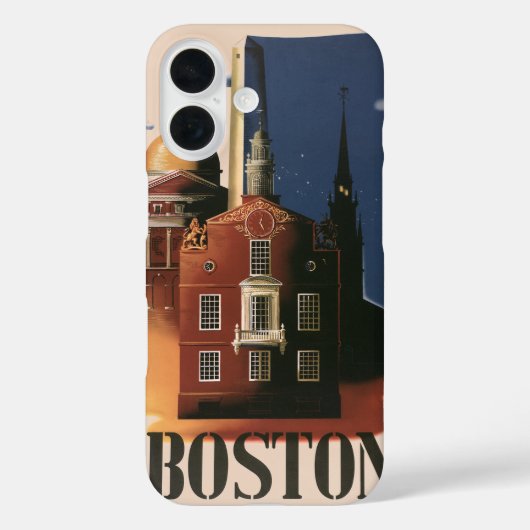 ヴィンテージ ボストン マサチューセッツ州 ポール・リベアの騎行 Case-Mate iPhoneケース (裏面)