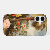 ヴィンテージ ボタニカル トロピカル パーム iPhone 16ケース (裏面横)