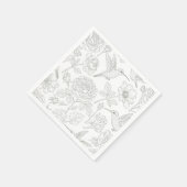 ヴィンテージ ボタニカル ナプキン スタンダードカクテルナプキン (角)