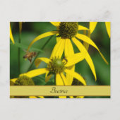 ヴィンテージ ボタニカル ハニービー アート コレクション ポストカード (正面)