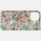 ヴィンテージ ボタニカル, フラワーリ Case-Mate iPhoneケース (裏面 (横))