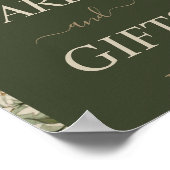 ヴィンテージ ボタニカル フラワー & アーチ カードとギフト ポスター (角)