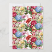 ヴィンテージ・ボタニカル・マザーズデイブランチ 招待状 (裏面)