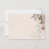 ヴィンテージ ボホ フラワー RSVP ラスティック テラコッタ (裏面)