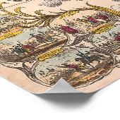 ヴィンテージ ボードゲーム - アートプリント ポスター (角)