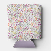 ヴィンテージ ボーホー バイク フラワール カスタム ブライダルシャワー 缶クーラー (裏面)