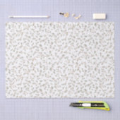 ヴィンテージ ボーホー ボタニカル リーフ ブランチ デコパージュ 薄葉紙 (クラフト)