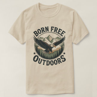 ヴィンテージ・ボーン・フリー・アウトドアーズ・イーグル・マウンテン Tシャツ