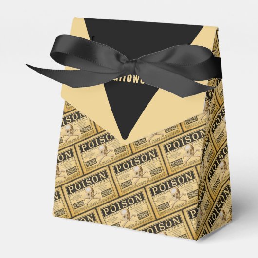 ヴィンテージ「ポイズン」ハロウィーンの特典ボックス フェイバーボックス (正面サイド)