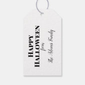 ヴィンテージ「ポイズン」ハロウィーン ギフトタグ (裏面)