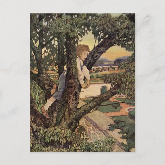 ヴィンテージ・ポエム・フォーリン・ランド/ジェシー・ウィルコック・スミス ポストカード (正面)