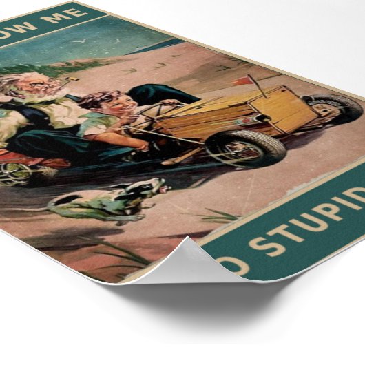 ヴィンテージ ポスター (角)