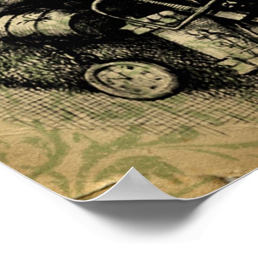 ヴィンテージ ポスター (角)