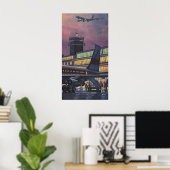 ヴィンテージ ポスター (ホームオフィス)